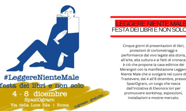 Leggere Niente Male – Festa dei libri e non solo