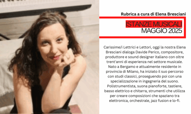 ISTANZE MUSICALI MAGGIO 2025