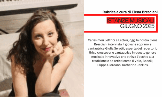 ISTANZE MUSICALI GIUGNO 2025