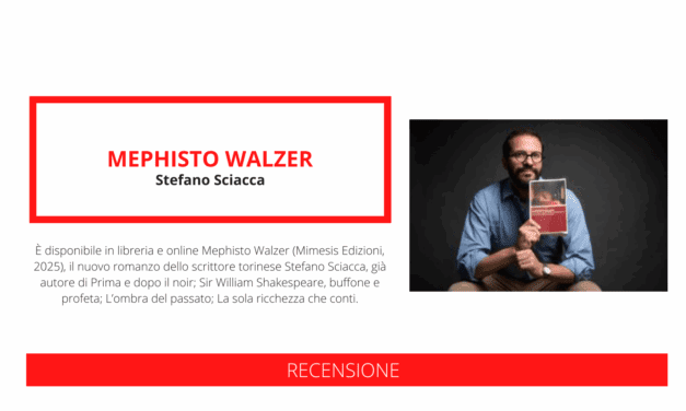 “Mephisto Walzer”, il nuovo romanzo di Stefano Sciacca: un noir sinfonico tra musica, fotografia e ricerca interiore