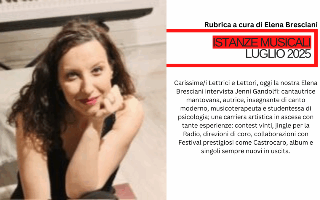 ISTANZE MUSICALI LUGLIO 2025