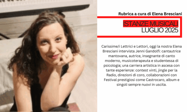 ISTANZE MUSICALI LUGLIO 2025